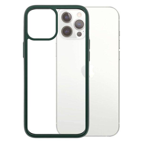 Panzerglass Klart Cover til iPhone 12 Pro Max - Racing Grøn