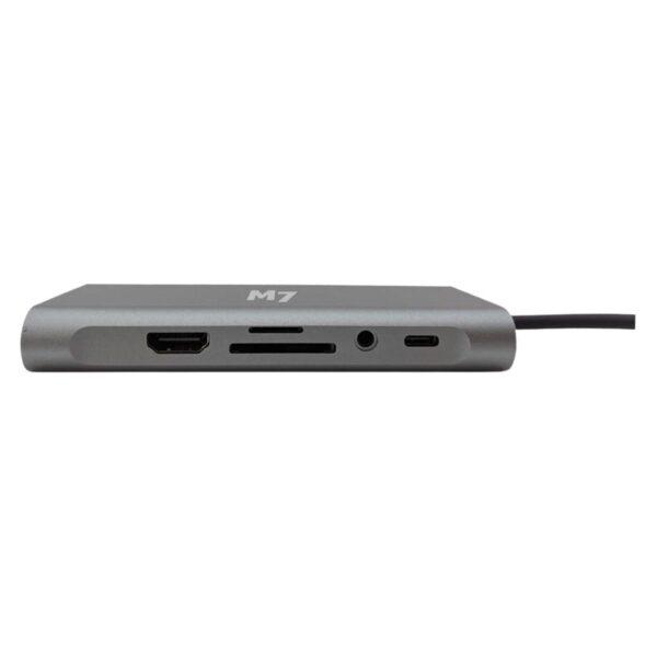 M7 USB-C 11-i-1 Hub med HDMI og VGA
