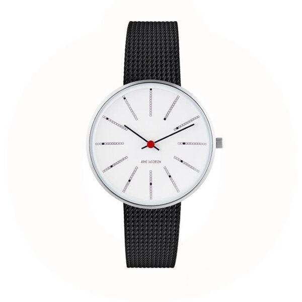 Arne Jacobsen - Bankers Ur i Stål 34 Mm 53101-1610
