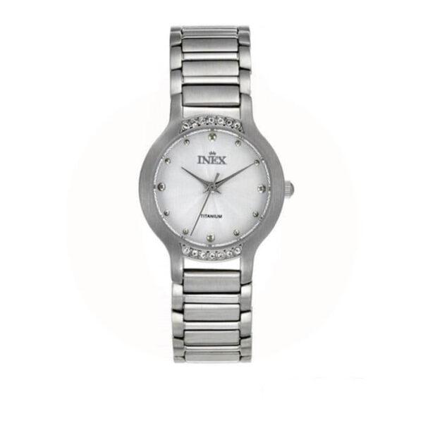 Inex – Dameur i Titanium med M Lænke A69461t3p