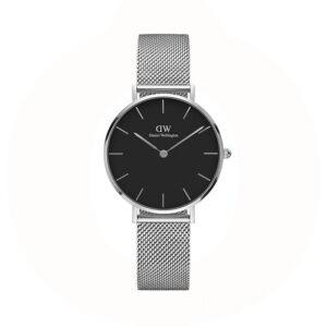 Daniel Wellington - Classic Petite Stirling Sort Ur 32 mm
