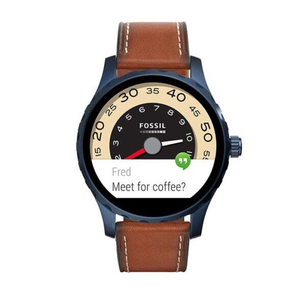 Fossil Q Marshal Smartwatch med Brun Læderrem
