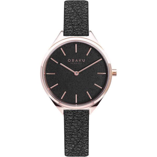 Obaku Denmark – Kaffe Macadamia Dameur i Stål