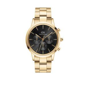 Daniel Wellington - Iconic Chronograf Link Ur i Guld