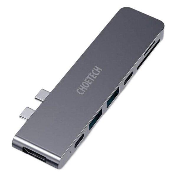 Choetech 7-i-1 USB-C Hub med 4K og 100W strøm