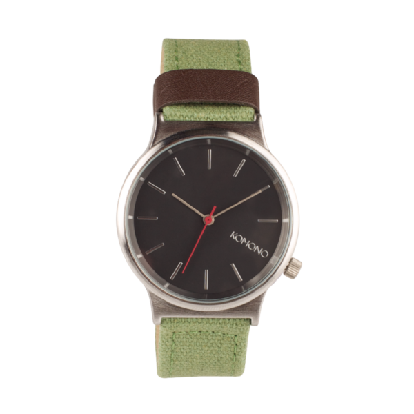 Komono Wizard Heritage Sølv Armbåndsur