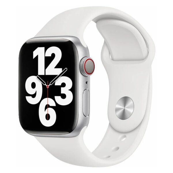 Lippa Silikonerem til Apple Watch 42-49, Hvid