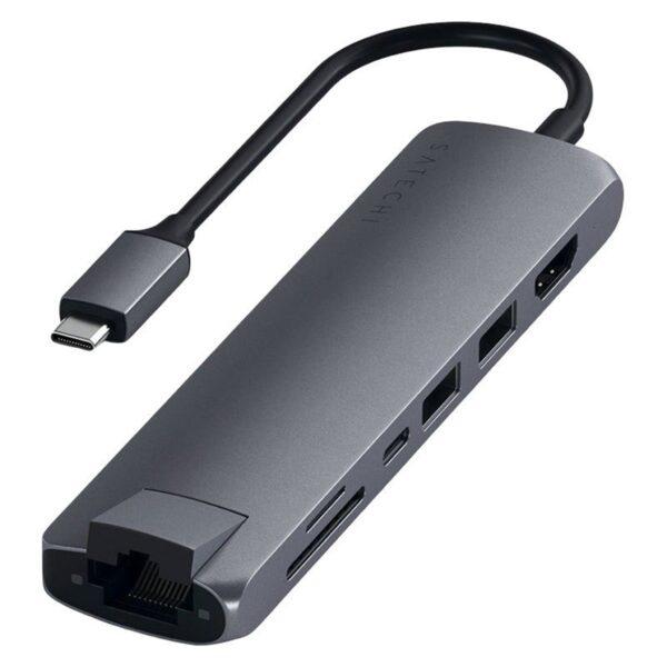 Satechi USB-C PD 7-port Hub i Space Grey