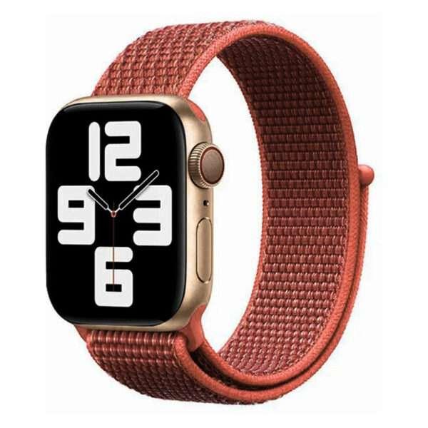 Lippa Nylonrem til Apple Watch 38/40/41 - Abrikos
