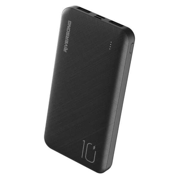 Riversong Vision 10se Pro 10.000 mAh Powerbank Sort