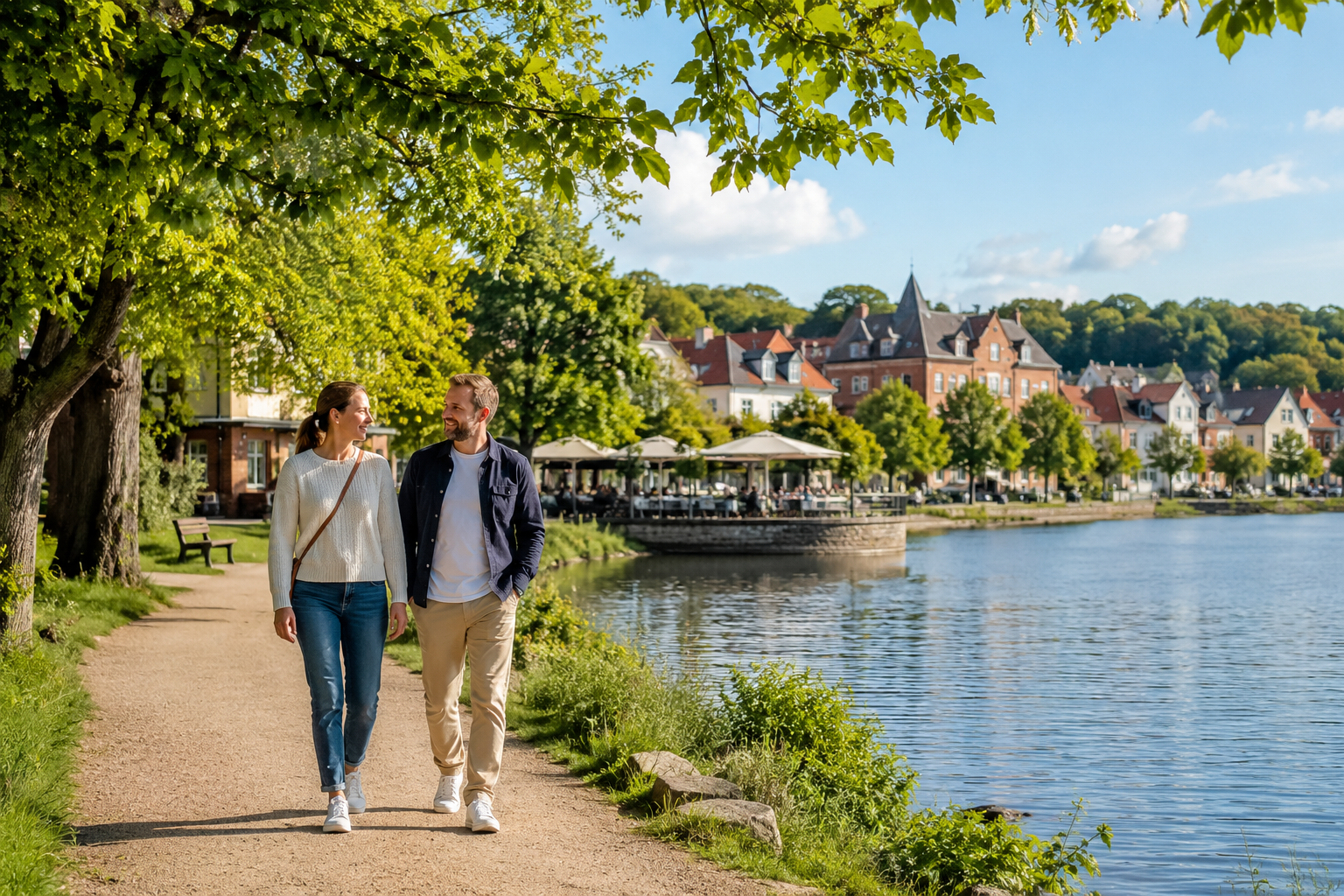 Silkeborg er oplagt til en fridag, hvor kroppen også skal være med